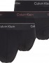 Calvin Klein 000NB4075A-Q6A, Hip Brief 3 pcs Modern Cotton, με μεταλλιζέ logo,  ΜΑΥΡΑ